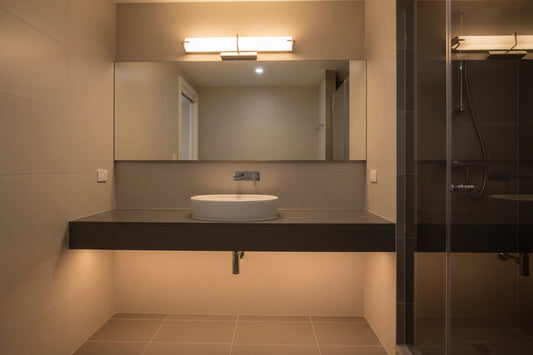 LED Rectangular Vanity Light, White, 2FT-25W-5CCT (NX-VLNL-2F-25W-5CCT)