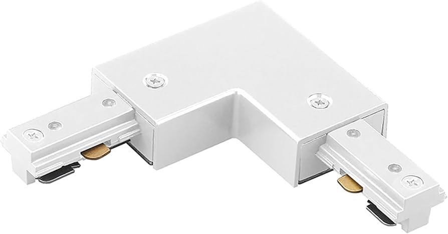 H-Track L-Connector (90° Corner) - White or Black