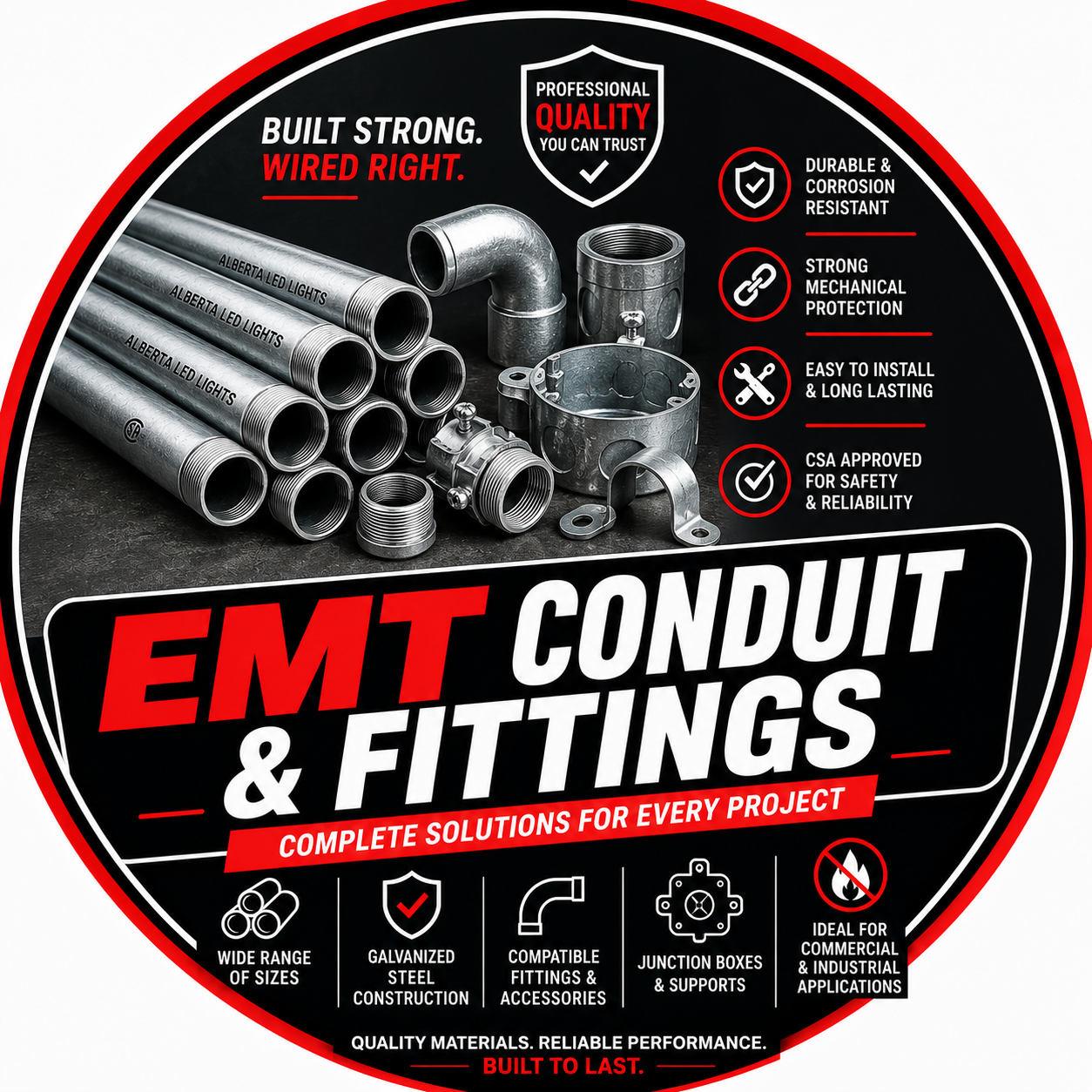 EMT Conduit & Fittings