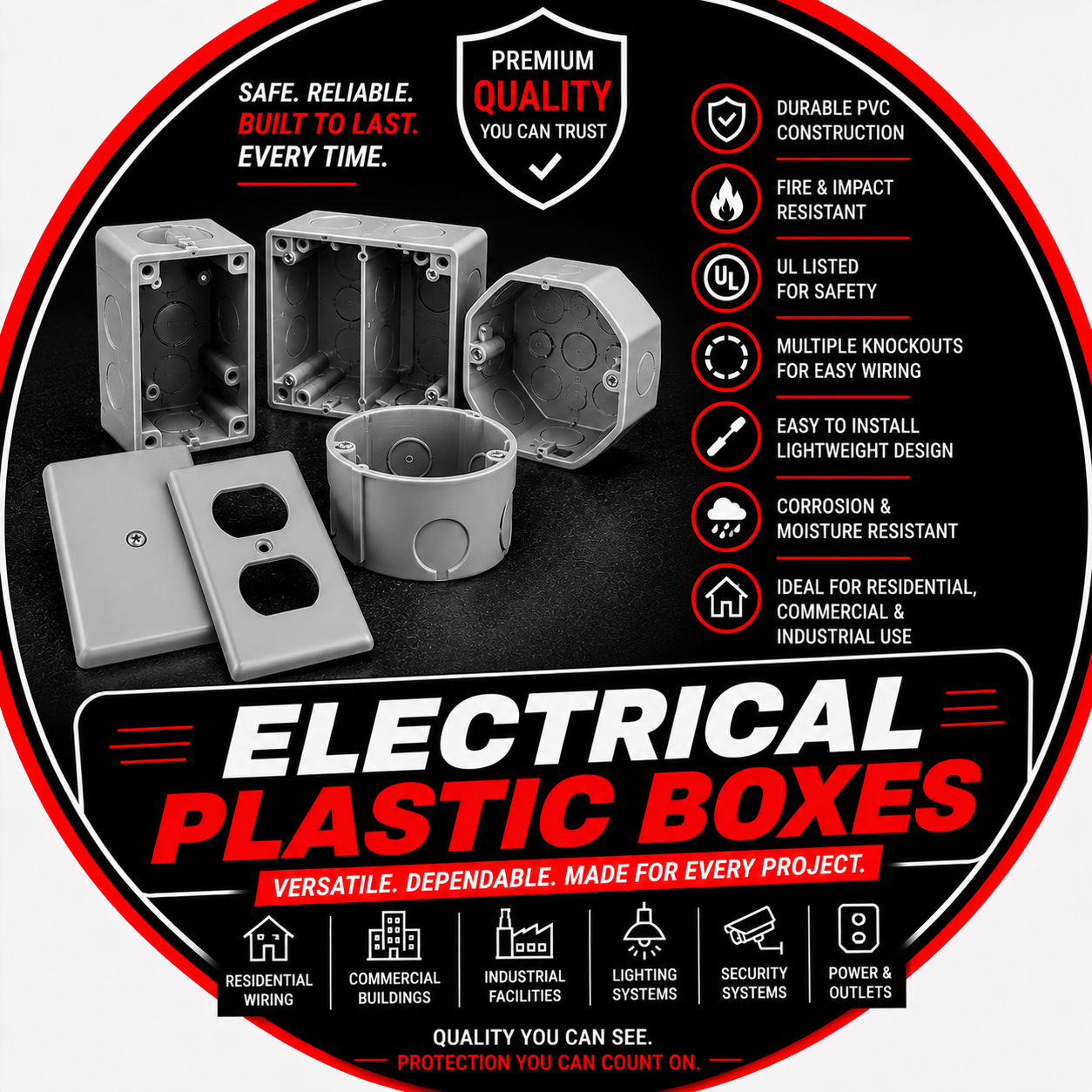 Electrical Plastic Box
