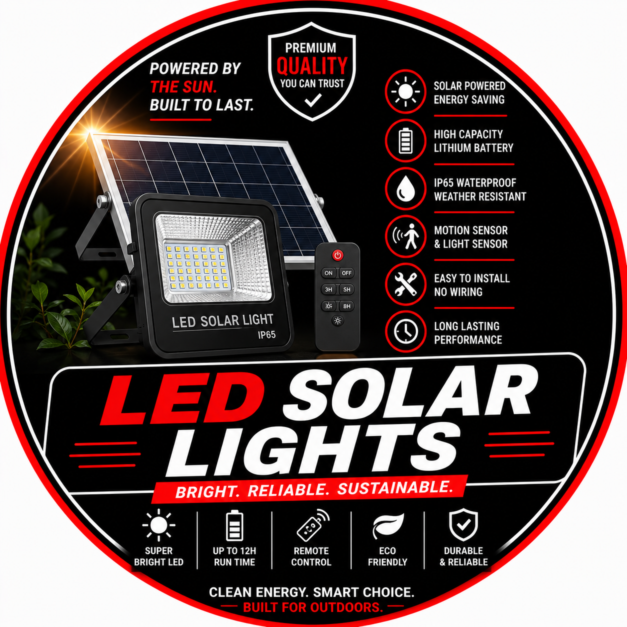 LED Solar Lights