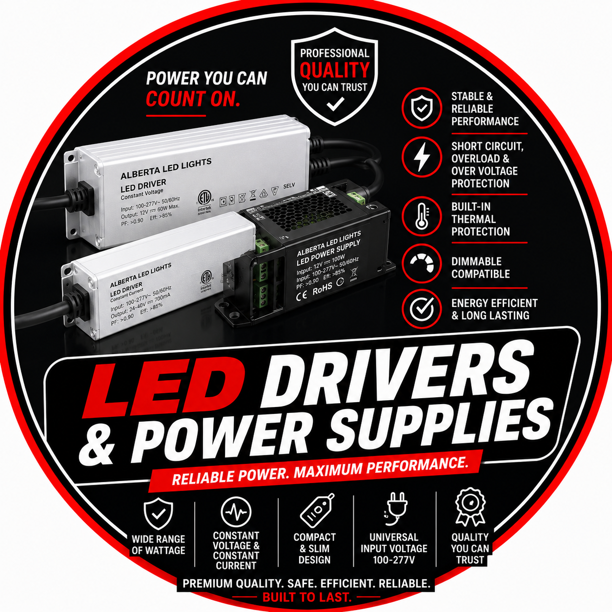 Led Drivers & Power Supplies