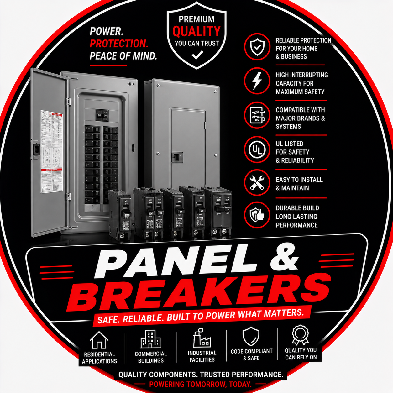 Panel & Breakers