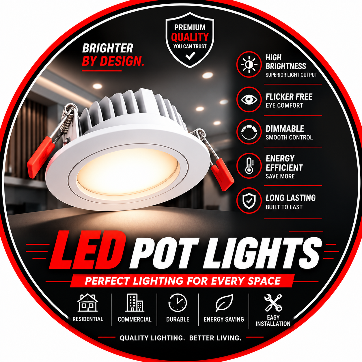 LED Pot Lights