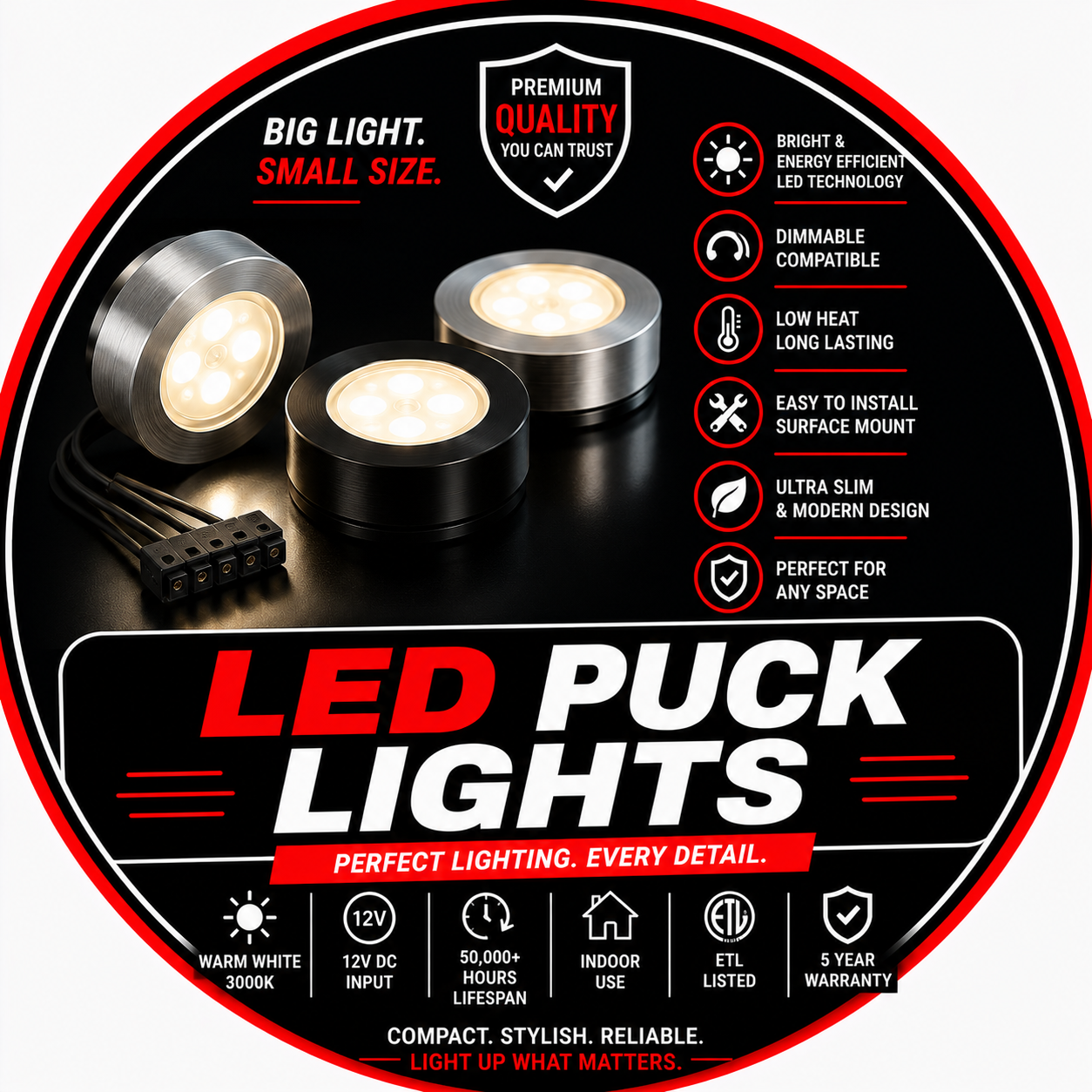 LED Puck Lights