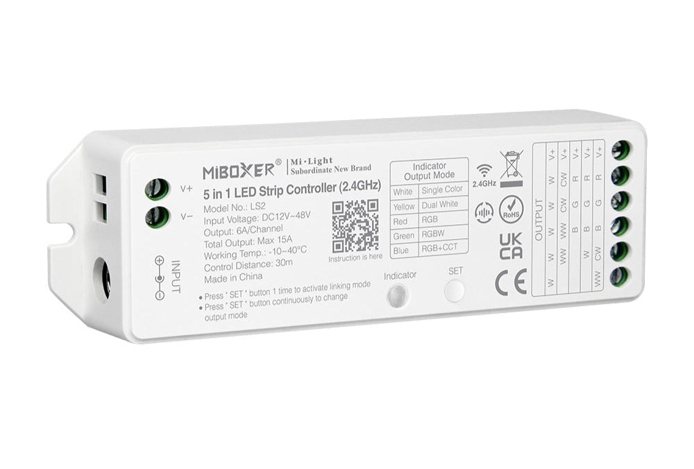 Mi-Boxer LS2 5-in-1 LED strip controller, 2.4G RF