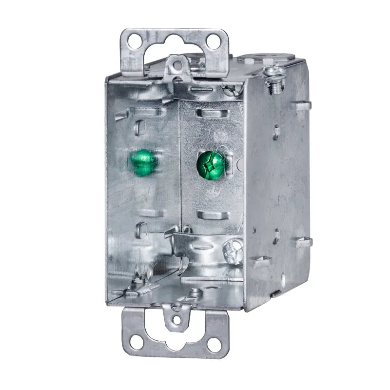 1004-L Metal Box 3" Deep with Ears & Clamps