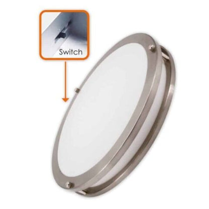 Votatec 15 inch round LED flush mount, 5CCT