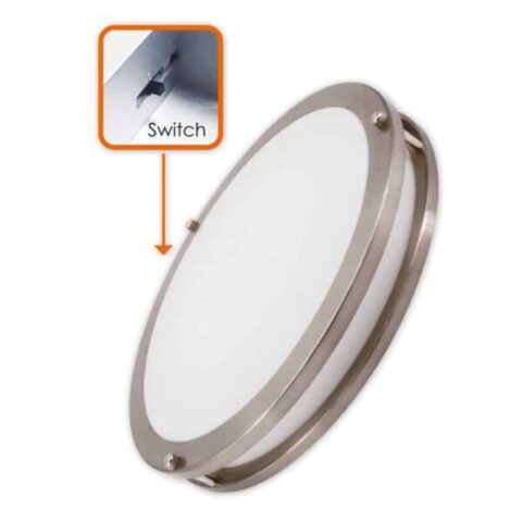 Votatec 15 inch round LED flush mount, 5CCT