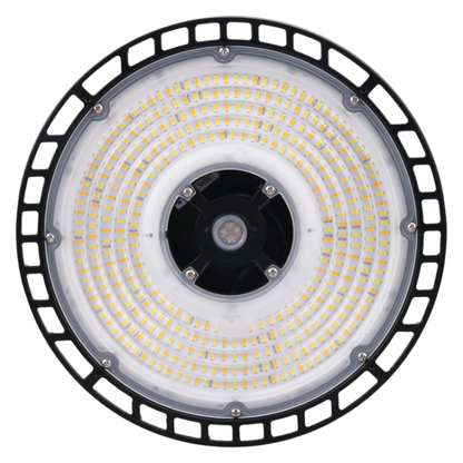 Votatec UFO LED High Bay 240W|120V-347V|CCT, Beam Angle & Wattage Adjustable, Black