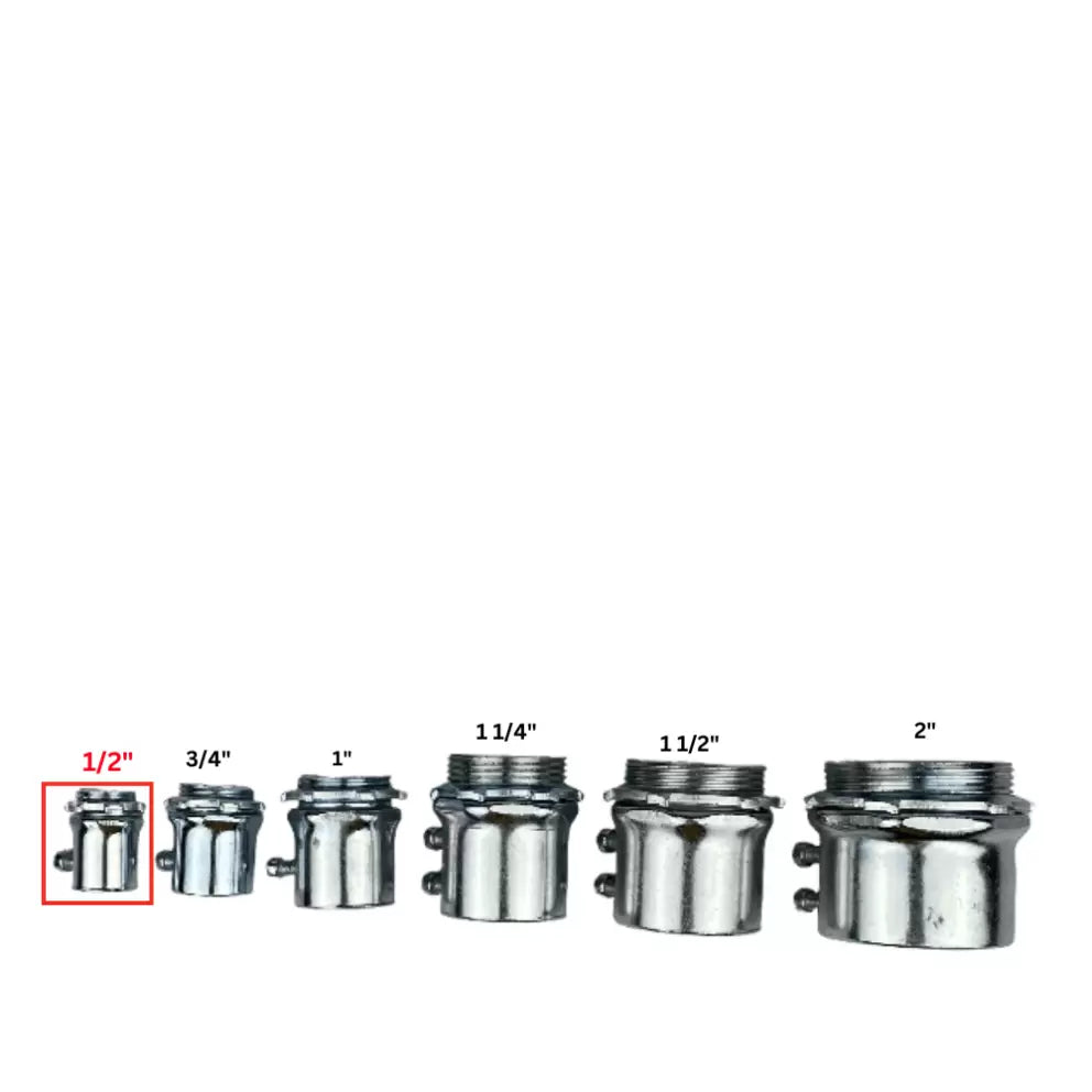 EMT Set Screw Coupling  Multiple Sizes