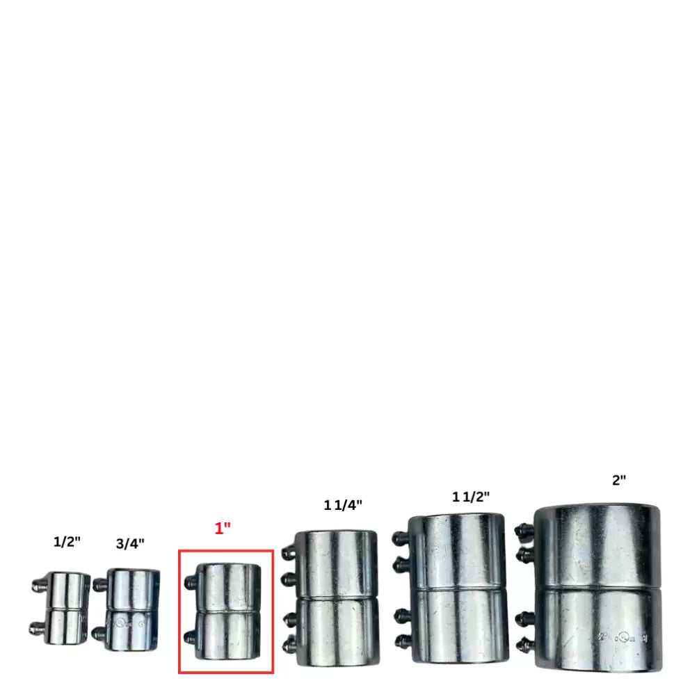 EMT Set Screw Coupling  Multiple Sizes