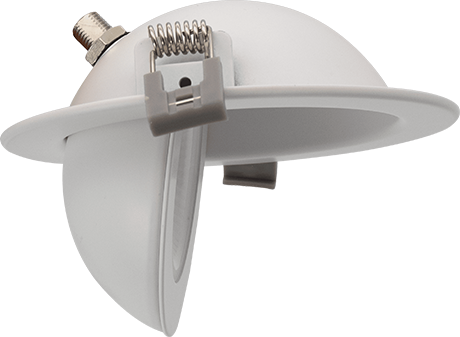 Votatec 4" Multi-Directional Gimbal 360 degree LED Pot Light — 5CCT (White/Black)