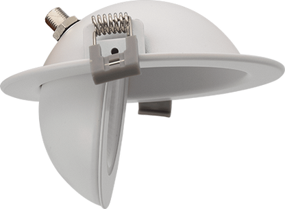 Encastré de plafond à cardan multidirectionnel Votatec 4 po à DEL 360 degrés — 5CCT (blanc/noir)