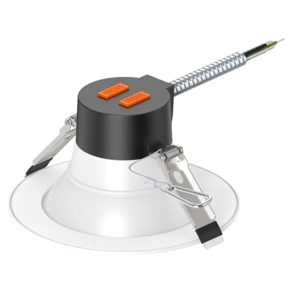 Votatec 6" Commercial LED Pot Light — 5-CCT, 120-347V, Watt Adjustable