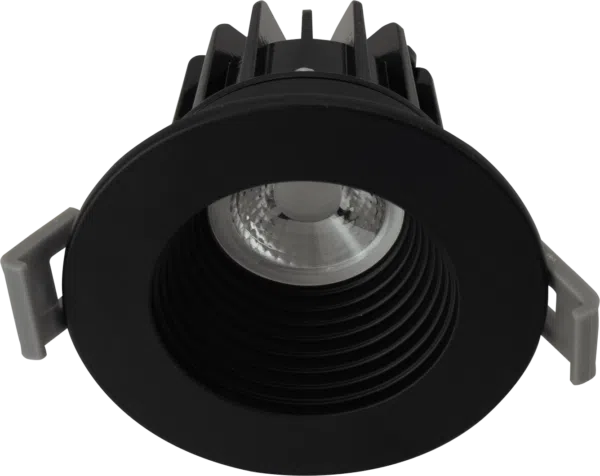 Votatec 2" Baffle Downlight — 5-CCT, Round & Square (White/Black)