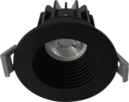 Downlight Votatec 2 po avec déflecteur — 5 températures de couleur, rond et carré (blanc/noir)