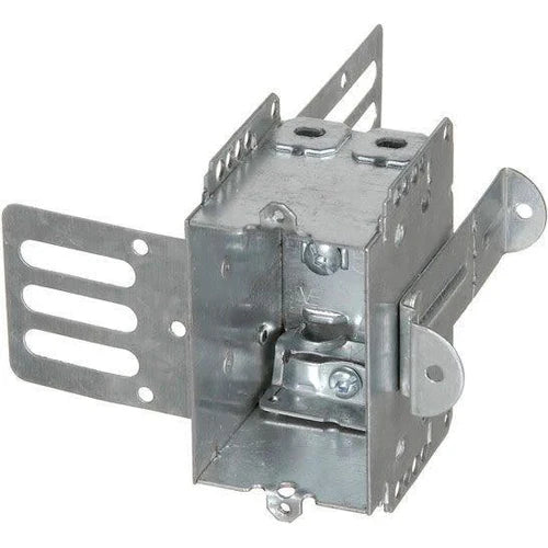 2104-LSSAX steel stud single gang metal box