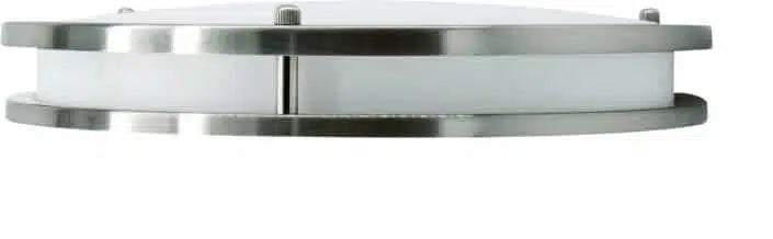 Votatec 18" Round LED Flush Mount 5CCT, Watt Adjustable (Silver/Black/Brushed Brass)