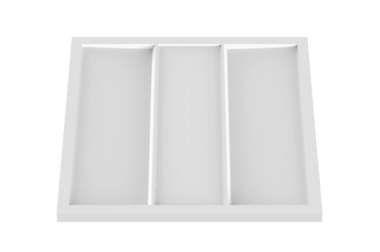 Votatec 2x2 Architectural LED Troffer — 3-Way CCT & Watt Adj, 100-347V