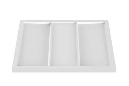 Votatec 2x2 Architectural LED Troffer — 3-Way CCT & Watt Adj, 100-347V