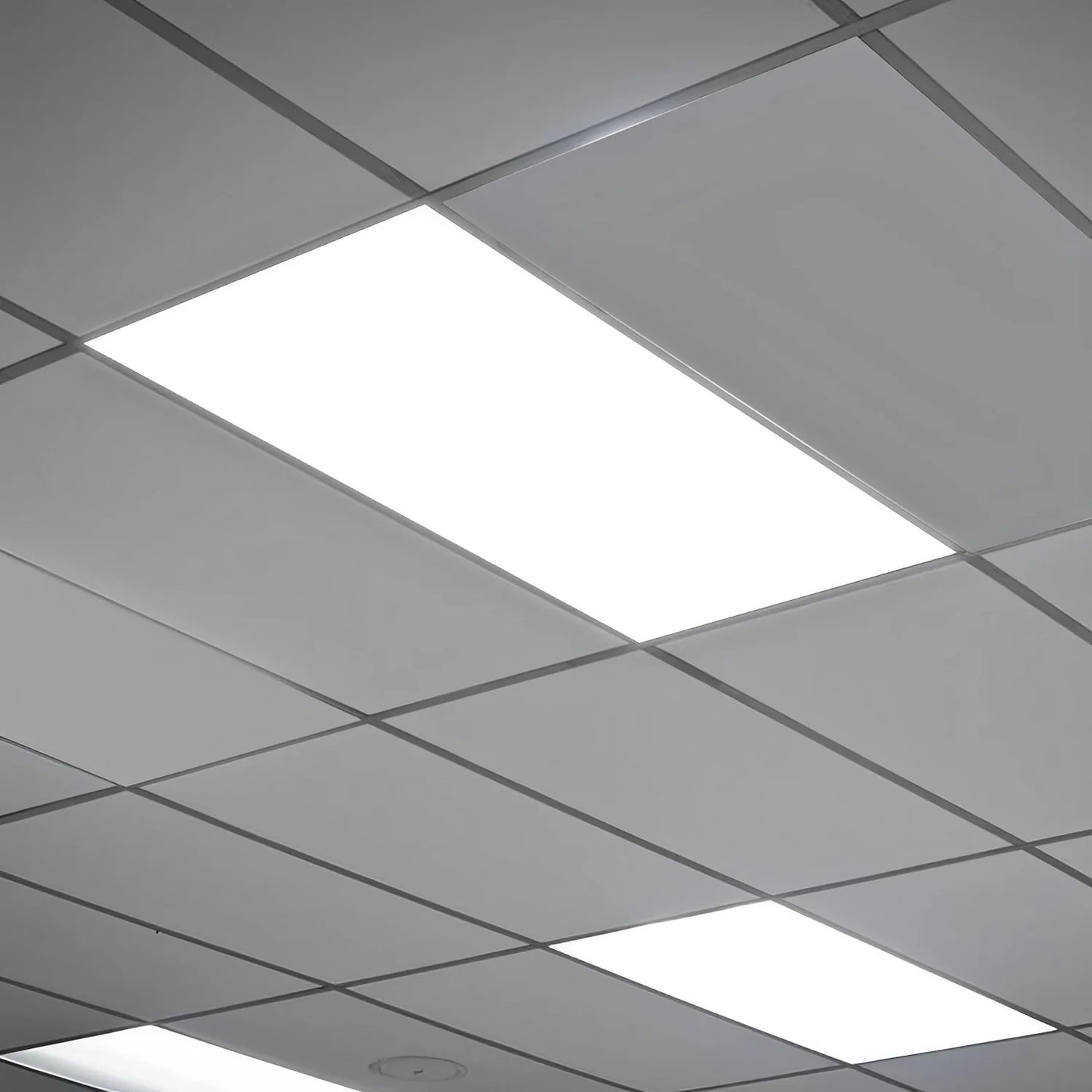 NEXLED 2x4 LED Flat Panel |120-347V|3CCT|, Switchable Wattage & CCT (2 Pack)