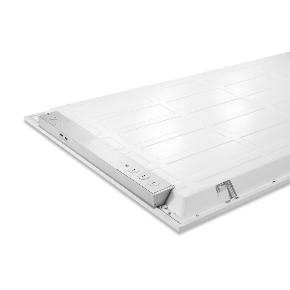 NEXLED 2x4 LED Flat Panel |120-347V|3CCT|, Switchable Wattage & CCT (2 Pack)