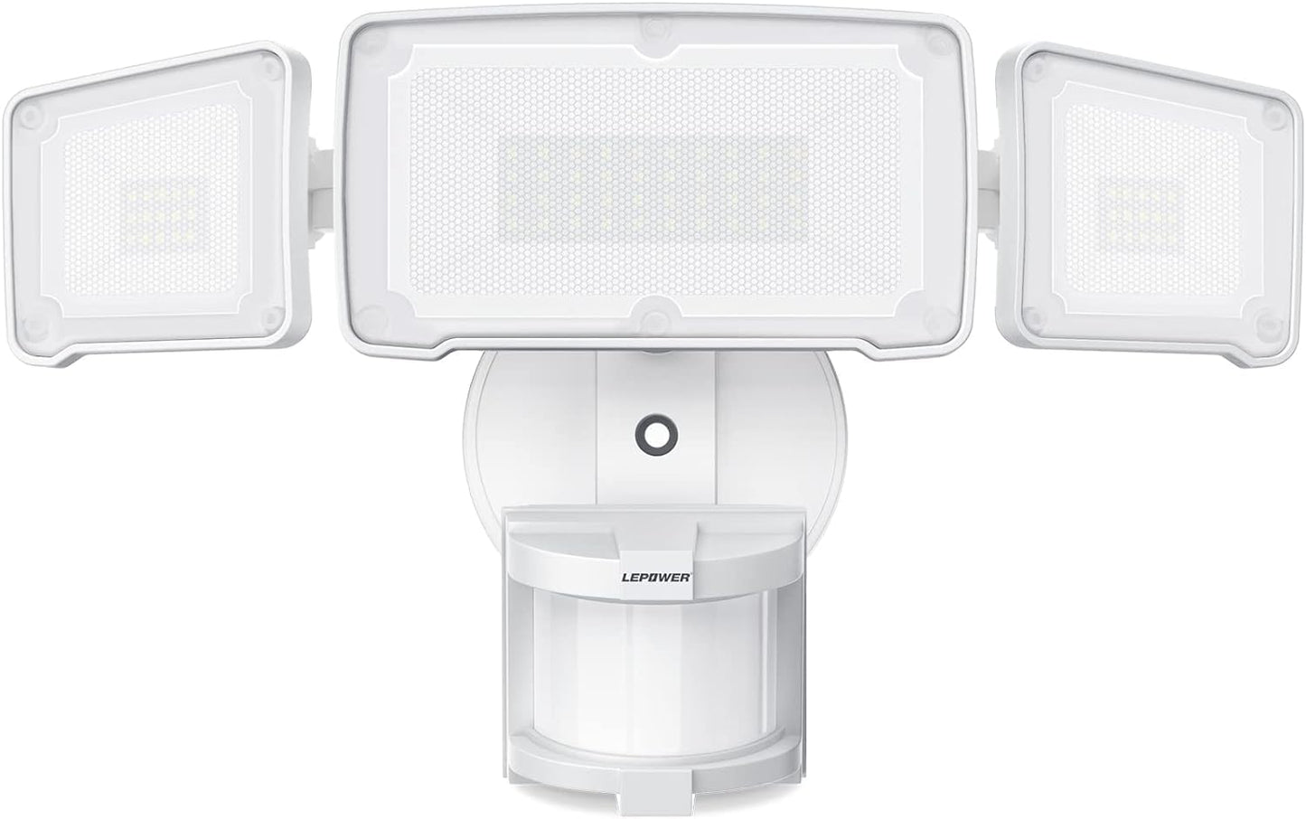 Security LED Light with 2/3-Head Motion Sensor — 20W 1800LM Outdoor