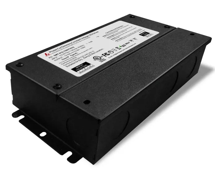 12V 5-in-1 Dimmable LED Power Supply — Class 2, Wet/Damp Rated