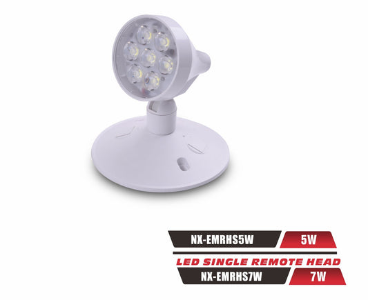 Single Remote Emergency Head, 7W-NX-EMRHS7W