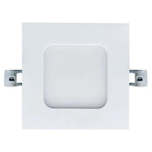 Votatec 4 inch square slim LED pot light, 5-CCT