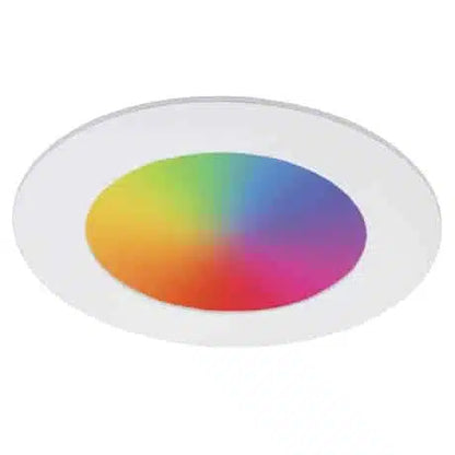 Votatec 4 inch WiFi smart LED pot light, RGBCW