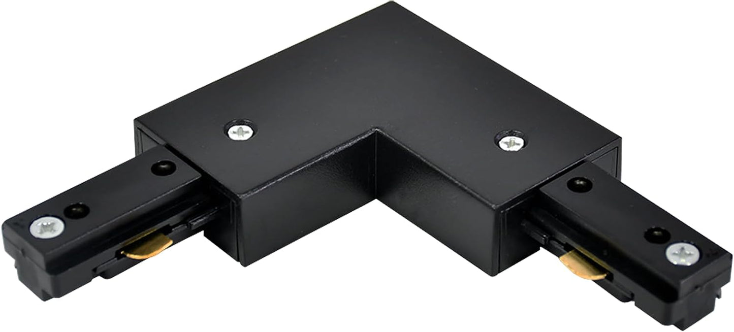 H-Track L-Connector (90° Corner) - White or Black
