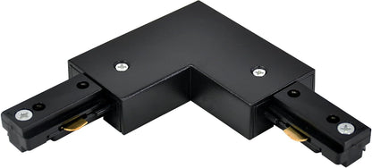 H-Track L-Connector (90° Corner) - White or Black