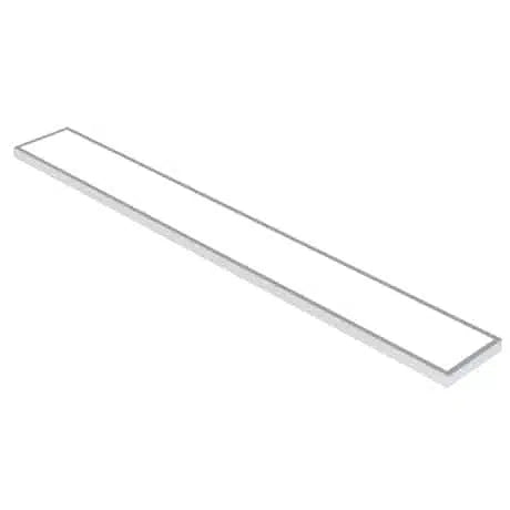 Votatec linear LED flush mount, 4 inch by 4 foot