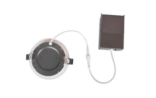 Votatec 4" Slim LED Pot Light 6 Way CCT Adjustable, Wet Location (White/Black)