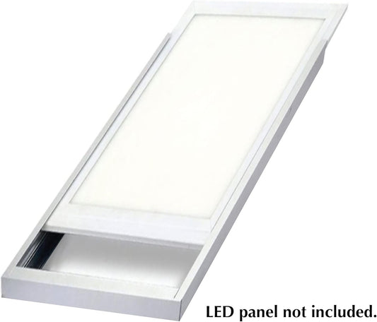 Surface Mount Kit for 2x4 LED Panel — Drywall Ceiling