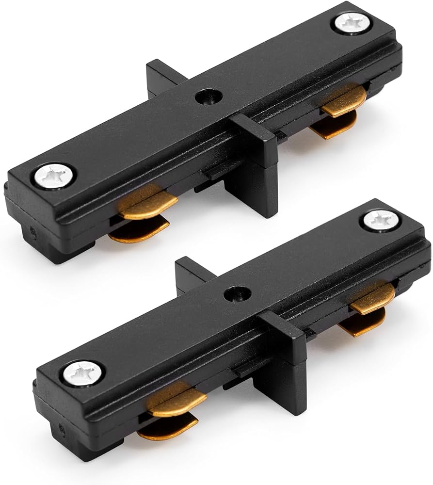 H-Track Straight Connector (I-Connector)  White or Black