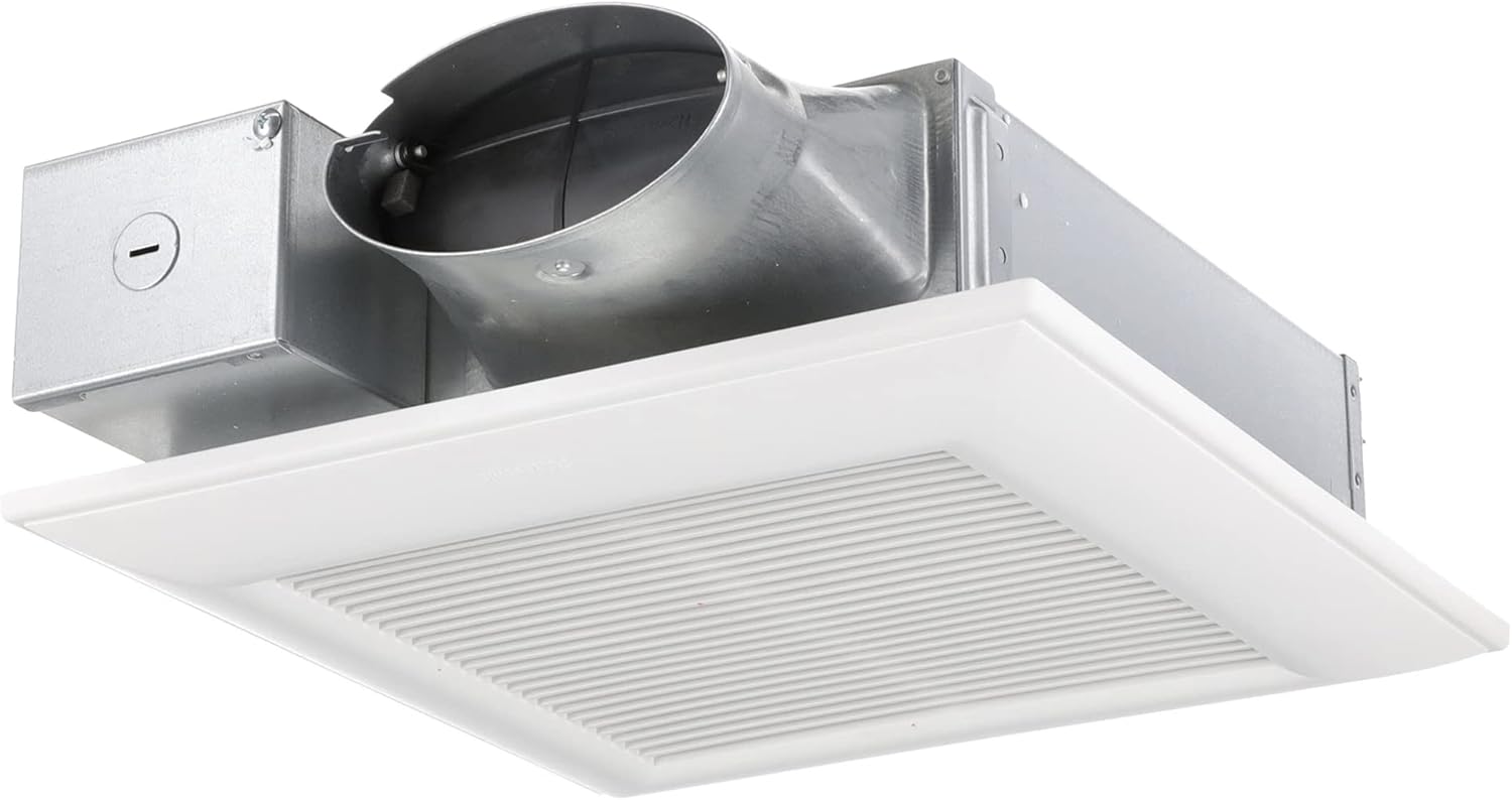 Panasonic WhisperValue DC bathroom fan, white