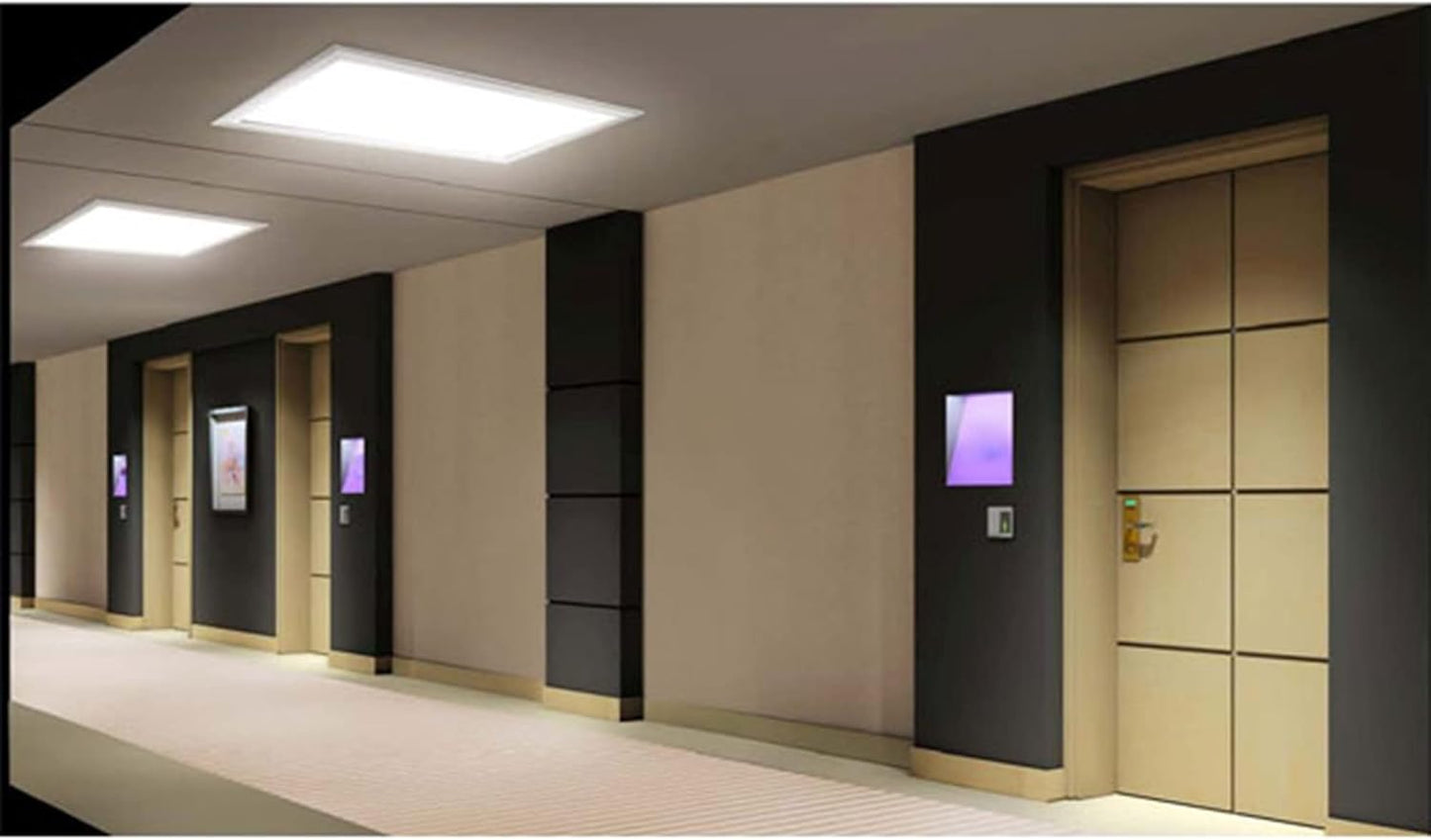 Surface Mount Kit for 2x4 LED Panel — Drywall Ceiling