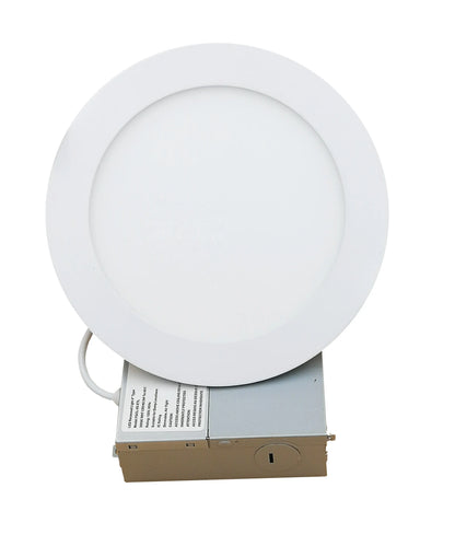 Panneau mince rond 6″ 12W 1000LM blanc dimmable