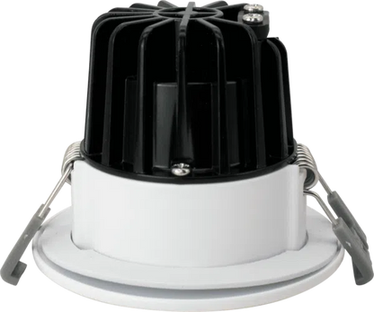 Downlight Votatec 2 po avec déflecteur — 5 températures de couleur, rond et carré (blanc/noir)