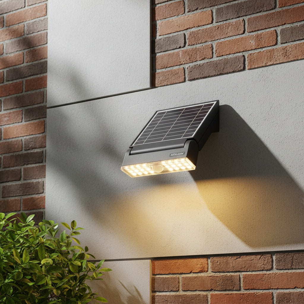 Nexled Flexibeam Solar Wall Light  2W, 300lm, 3000K, IP65