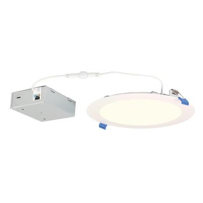 8 inch round slim panel pot light, 18W