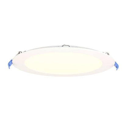 Panneau mince rond 8 po 18 W 1260 lm blanc gradable
