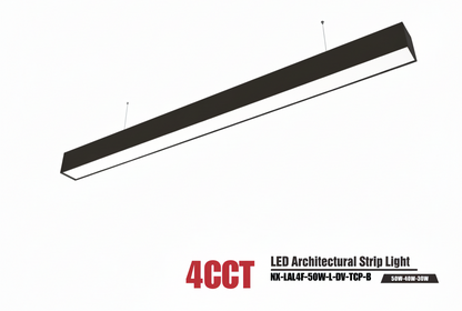 NEXLEDS architectural LED strip light, 4CCT, linear suspension