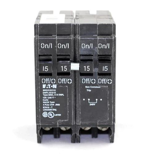 Eaton quad circuit breakers