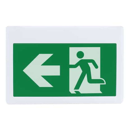 Votatec LED Running Man Exit Sign — AC Only (No Battery), 120/277/347V