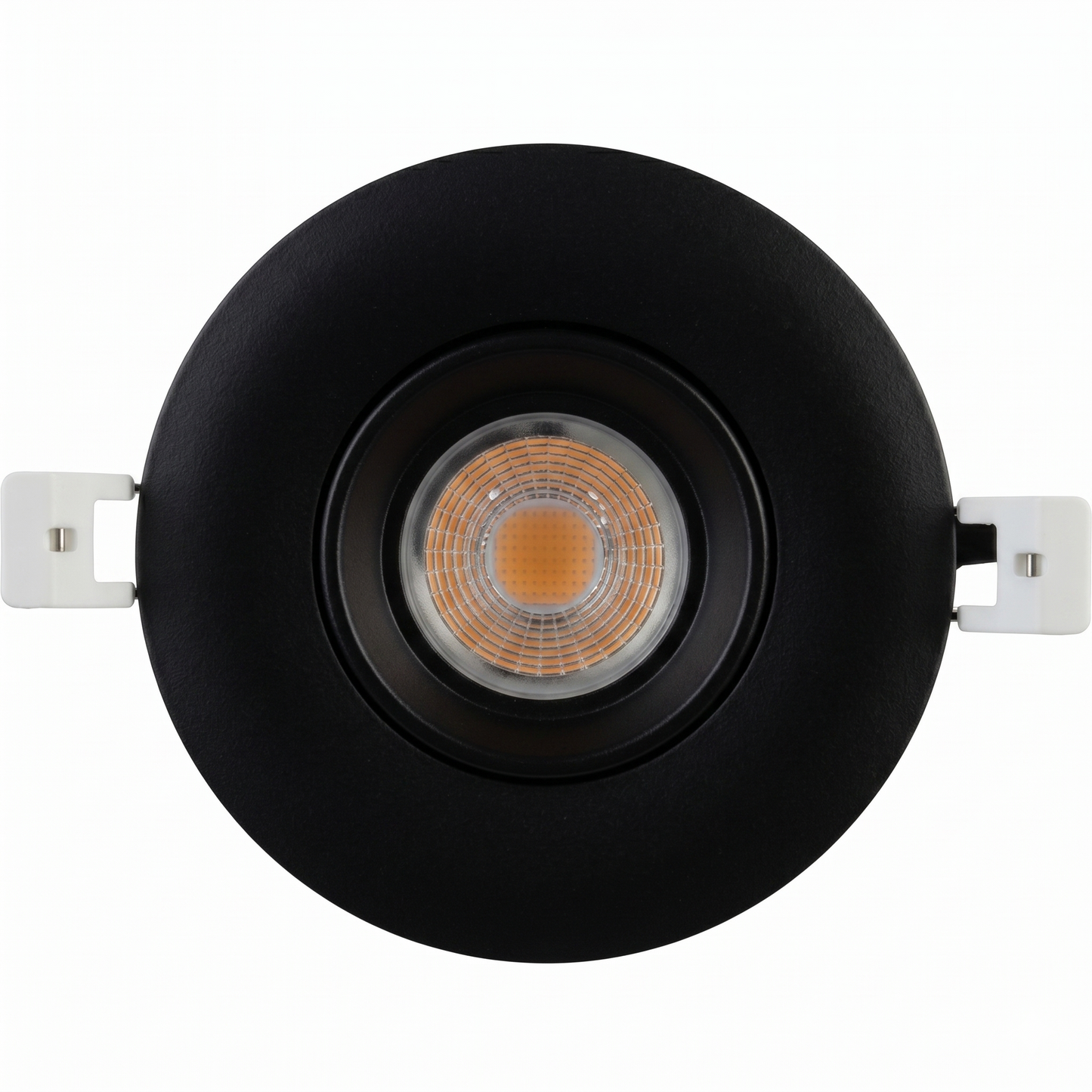 Votatec 4" Eyeball LED Pot Light 5-CCT, 360° Rotation, COB (White/Black)