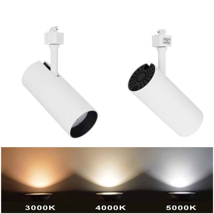 Lighthouse Indoor Led Track Light Heads - 20W & 3CCT, 3 wire (H-type )
